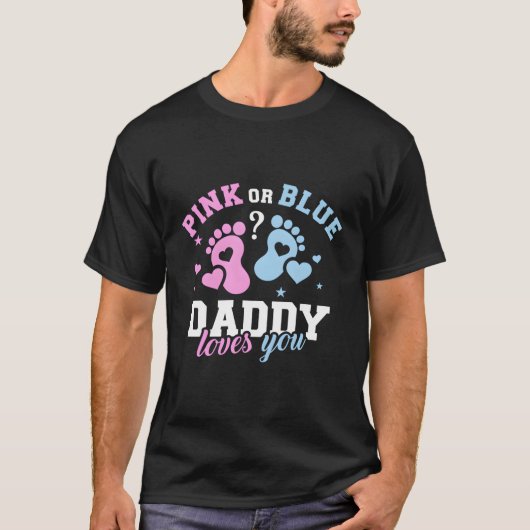 Gender onthulling papa t-shirt (Voorkant)