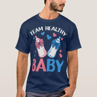 Gender onthulling partijteam Gezonde Baby T-shirt