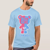 Gender onthulling Team Boy Beer Shirt (Voorkant)