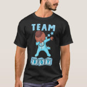 Gender onthulling Team Boy T-shirt (Voorkant)