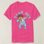 Gender onthulling Team Boy T-shirt (Design voorkant)