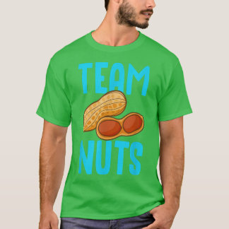 Gender onthulling Team Nuts Boy Matching Family Ba T-shirt