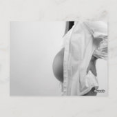 gender onthult editable nodig, voeg uw foto toe briefkaart (Achterkant)