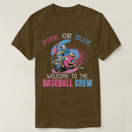 Gender openbaart Citaat voor een Baseball Player50 T-shirt (Design voorkant)