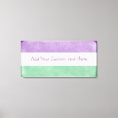 Gender Queer Flag Art Canvas Afdrukken (Voorkant)