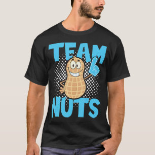 Gender Reopenbaart Partij - Team Nuts T-Shirt