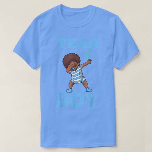 Gender Reopenbaart Team Boy T-Shirt (Design voorkant)