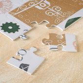 Gender Reveal Baby shower Boy Legpuzzel (Zijkant)