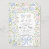 Gender Reveal Baby Shower invitation Kaart (Voorkant / Achterkant)