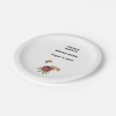 Gender Reveal Bee Party Papieren Bordje (Gekanteld)