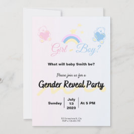 Gender Reveal Boy or Girl? Kaart