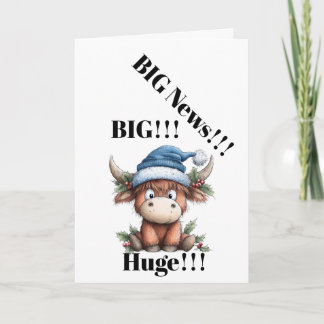 Gender Reveal Card – It’s a Boy! Kaart