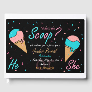 Gender reveal gastenboek