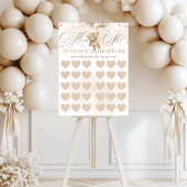 Gender Reveal Geslacht Stemmen Spelbord Poster