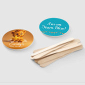 Gender Reveal Hand Fan, Little Lion. It’s a Boy Handwaaier (Niet-gemonteerd)