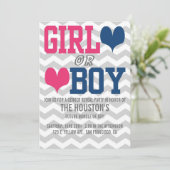 GENDER REVEAL KAART (Staand voorkant)