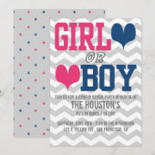 GENDER REVEAL KAART (Voorkant / Achterkant)