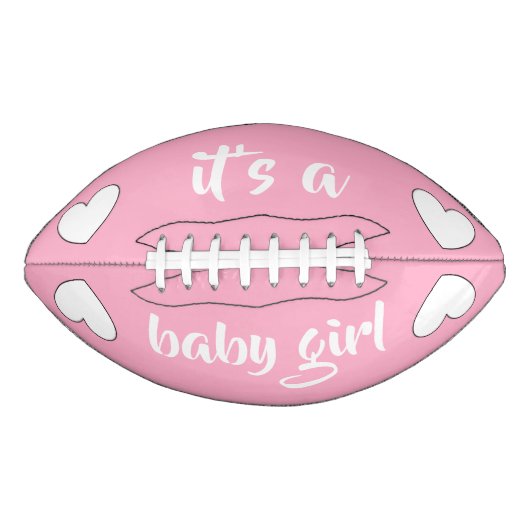 Gender Reveal (meisje) football door dalDesignNZ (Voorkant)