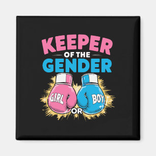 Gender Reveal Party Bokshandschoenen Keeper of Gen Magneet