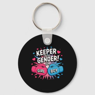 Gender Reveal Party Keeper of Gender Boxing 1 Sleutelhanger