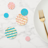 Gender Reveal Party Roze en Blauwe Tafel Confetti (Groep)