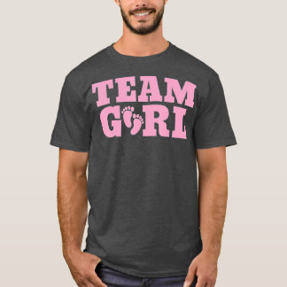 Gender Reveal Party Team Girl (12)  T-shirt