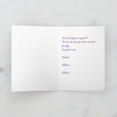 Gender Reveal Party Uitnodiging Roze en Blauw (Binnen)