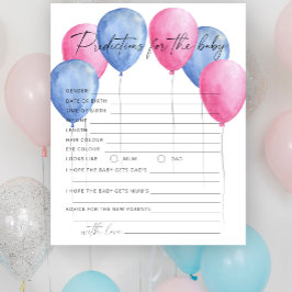 Gender Reveal spel - baby voorspellingen en advies