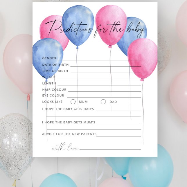 Gender Reveal spel - baby voorspellingen en advies (Creator heeft geüpload)