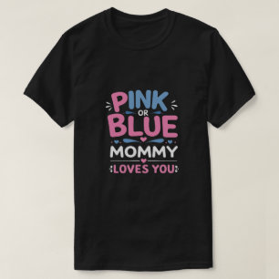 Gender Reveal T-shirt – Team Boy of Team Girl Baby