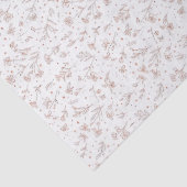 Gender Reveal Tissue Paper - Boho Floral Tissuepapier (Detail)