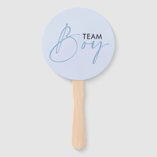 Gender Reveal Voting Handwaaier (Voorkant)