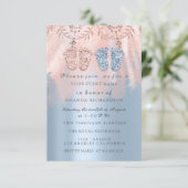 Gender Revival Feet Silver Girl Boy Royal Twins 1 Kaart (Staand voorkant)