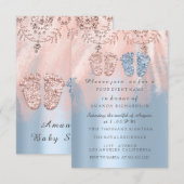 Gender Revival Feet Silver Girl Boy Royal Twins 1 Kaart (Voorkant / Achterkant)