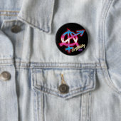 Genderanarchie - Transgenderkleuren - Pride Button (In situ)