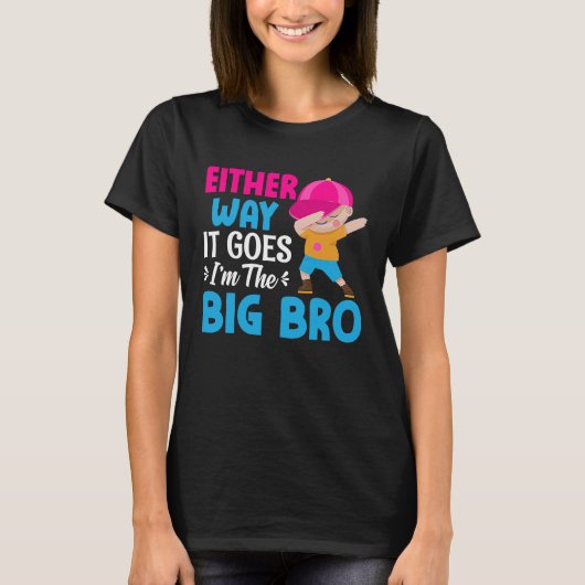 Genderbekendheid Hoe dan ook, ik ben de Bi T-shirt (Voorkant)