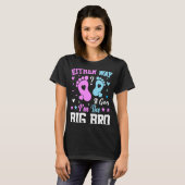 Genderbekendheid Hoe dan ook, ik ben de Bi T-shirt (Voorkant volledig)