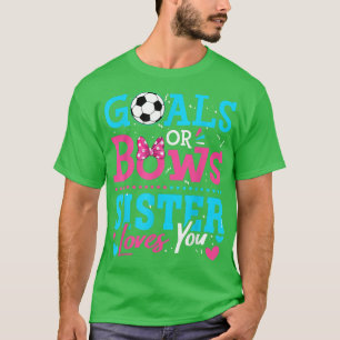 Genderdoelen of zusje van bogen houden van je soep t-shirt