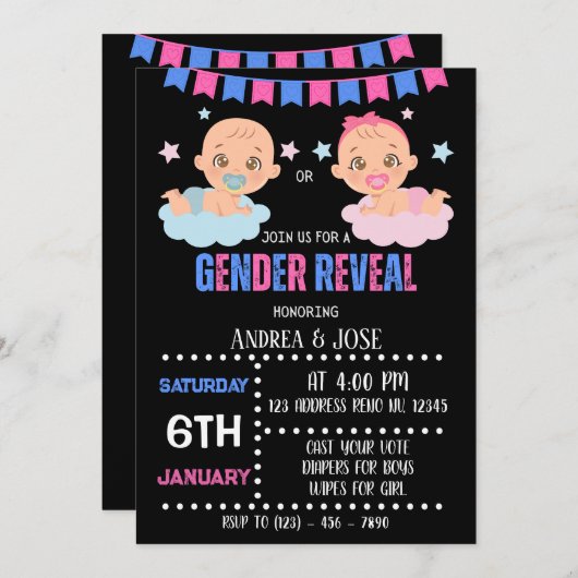 Gendereducatie Kaart (Voorkant / Achterkant)