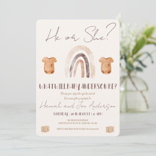 Gendereducatie Kaart (Staand voorkant)