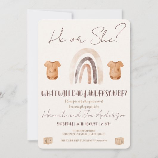 Gendereducatie Kaart (Voorkant)