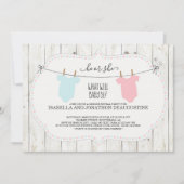 Gendereducatie | Rustische kleding Kaart (Voorkant)