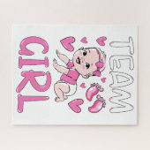 Gendereducatie teammeisjes verzameling legpuzzel (Horizontaal)