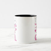 Gendereducatie teammeisjes verzameling tweekleurige koffiemok (Center)