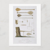 Gendereilanden: pangas, vishaken en andere soorten briefkaart (Voorkant)