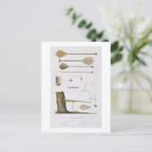 Gendereilanden: pangas, vishaken en andere soorten briefkaart (Staand voorkant)