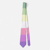 Genderfae Pride Flag Stropdas (Voorkant)