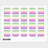 Genderfae Pride Flag   Vierkante Sticker (Vel)