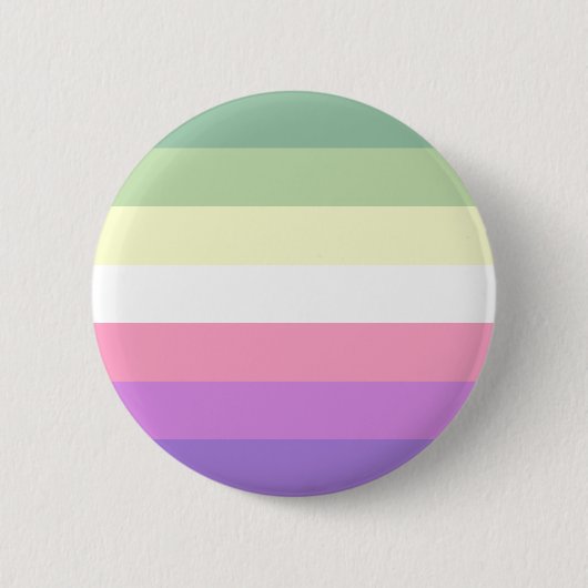 Genderfae Pride Vlag LGBT Pride Ronde Button 5,7 Cm (Voorkant)