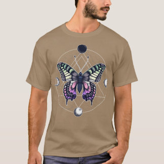 Genderfae Vlinder LGBT Pride Vlag T-shirt